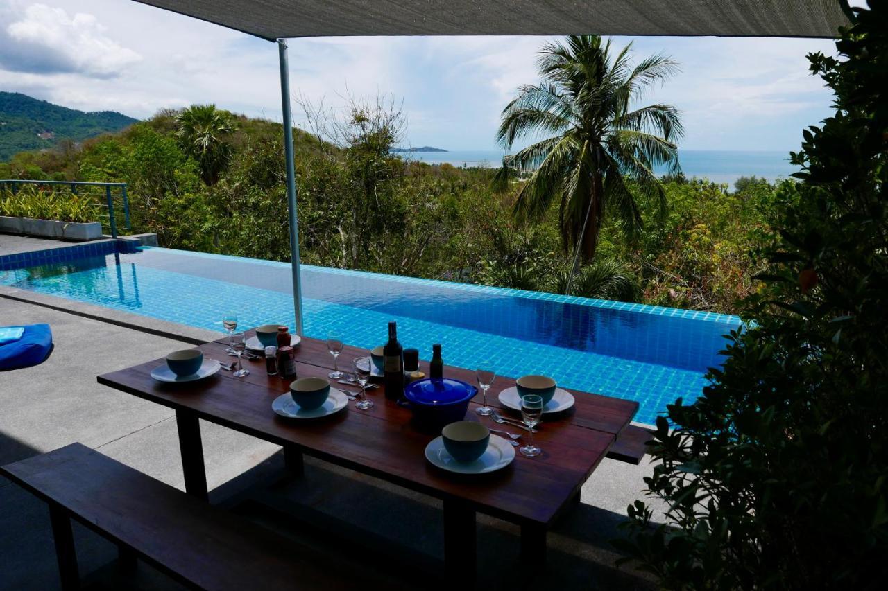 Ko Samui Seaview Pool Villa Philippa With Car Laem Set Beach Zewnętrze zdjęcie