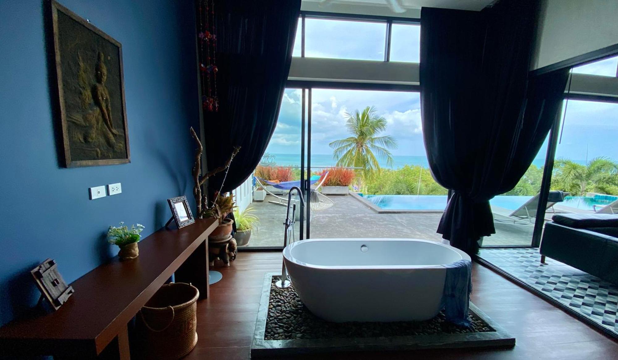 Ko Samui Seaview Pool Villa Philippa With Car Laem Set Beach Zewnętrze zdjęcie