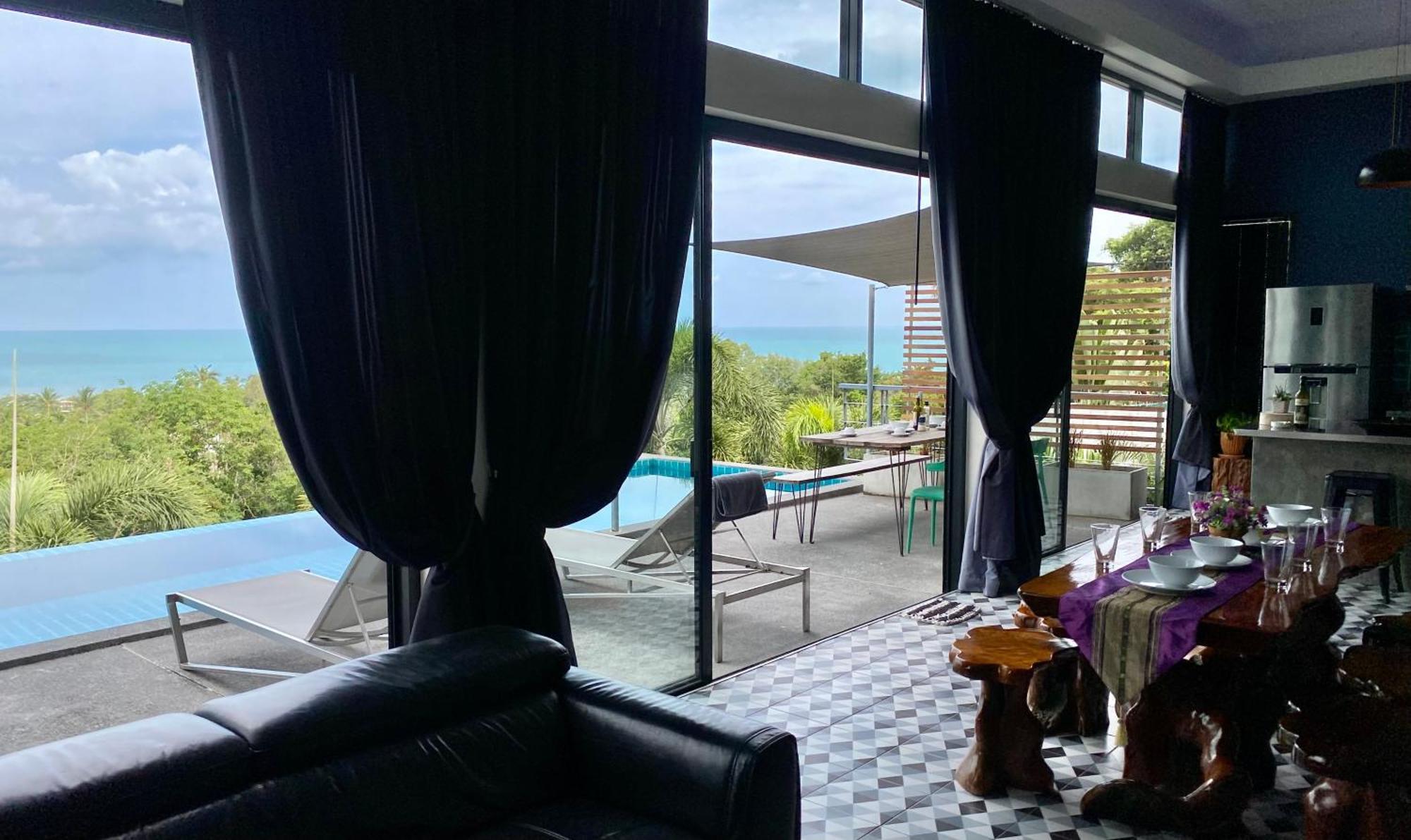 Ko Samui Seaview Pool Villa Philippa With Car Laem Set Beach Zewnętrze zdjęcie