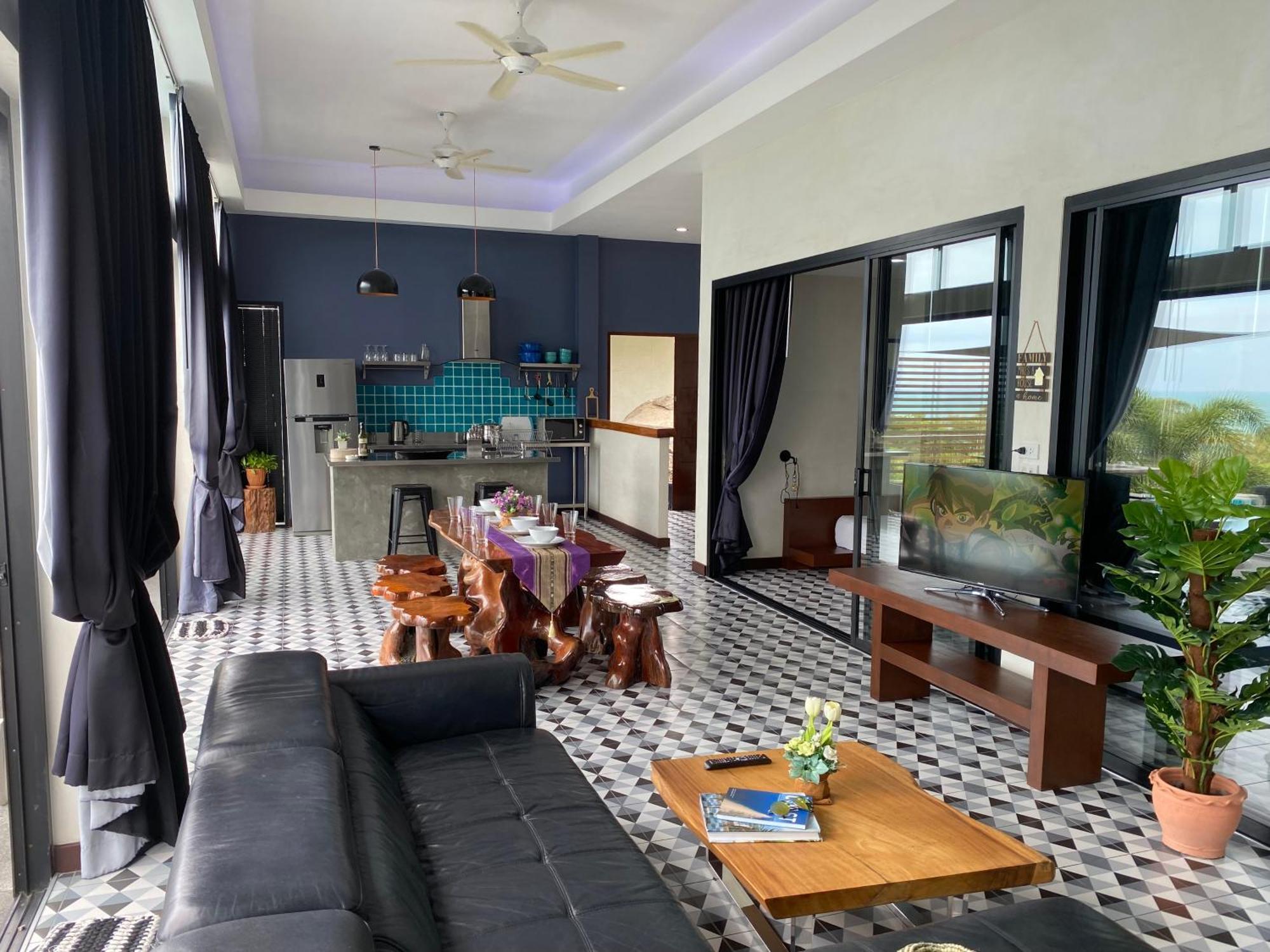Ko Samui Seaview Pool Villa Philippa With Car Laem Set Beach Zewnętrze zdjęcie