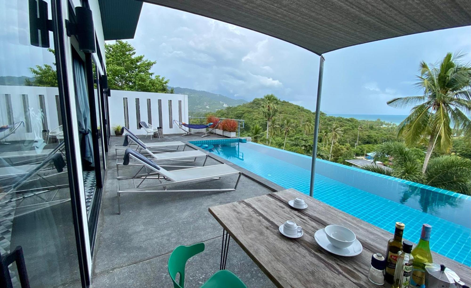 Ko Samui Seaview Pool Villa Philippa With Car Laem Set Beach Zewnętrze zdjęcie